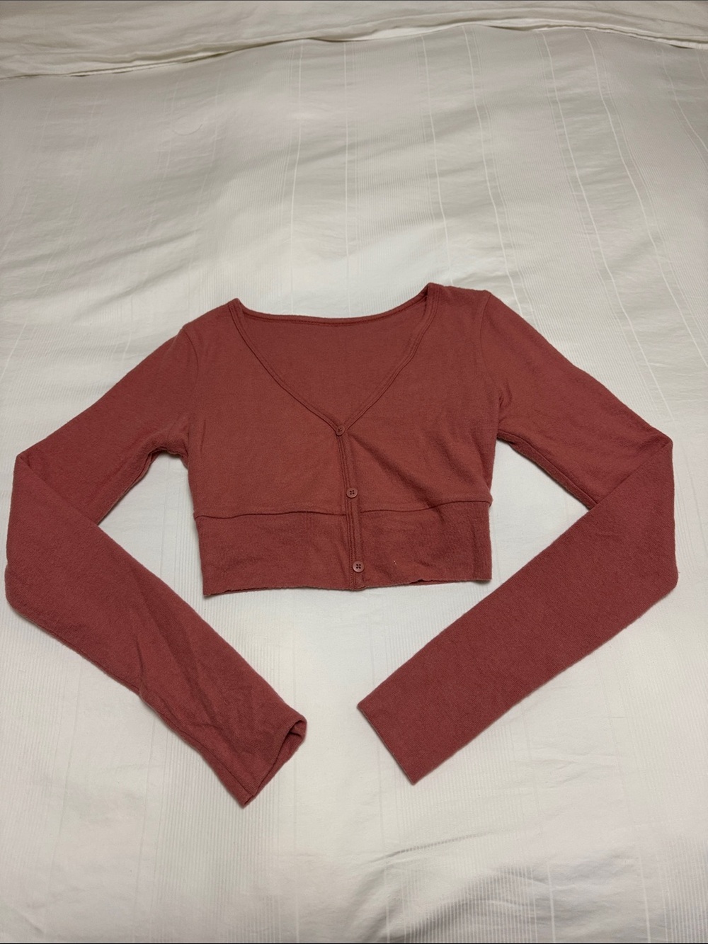 NWOT Alo Cropped Me Time Cardigan